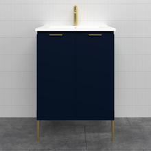 Nevada 600mm Freestanding Vanity with Ceramic Countertop